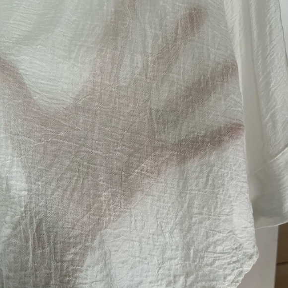 Spell and the Gypsy white bottom down shirt S - Picture 6 of 11